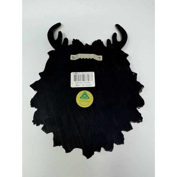 Greenman Pan Wall Plaque Ebros Horned God Winter Season 7" Vegetative Deity - Picture 3 of 3
